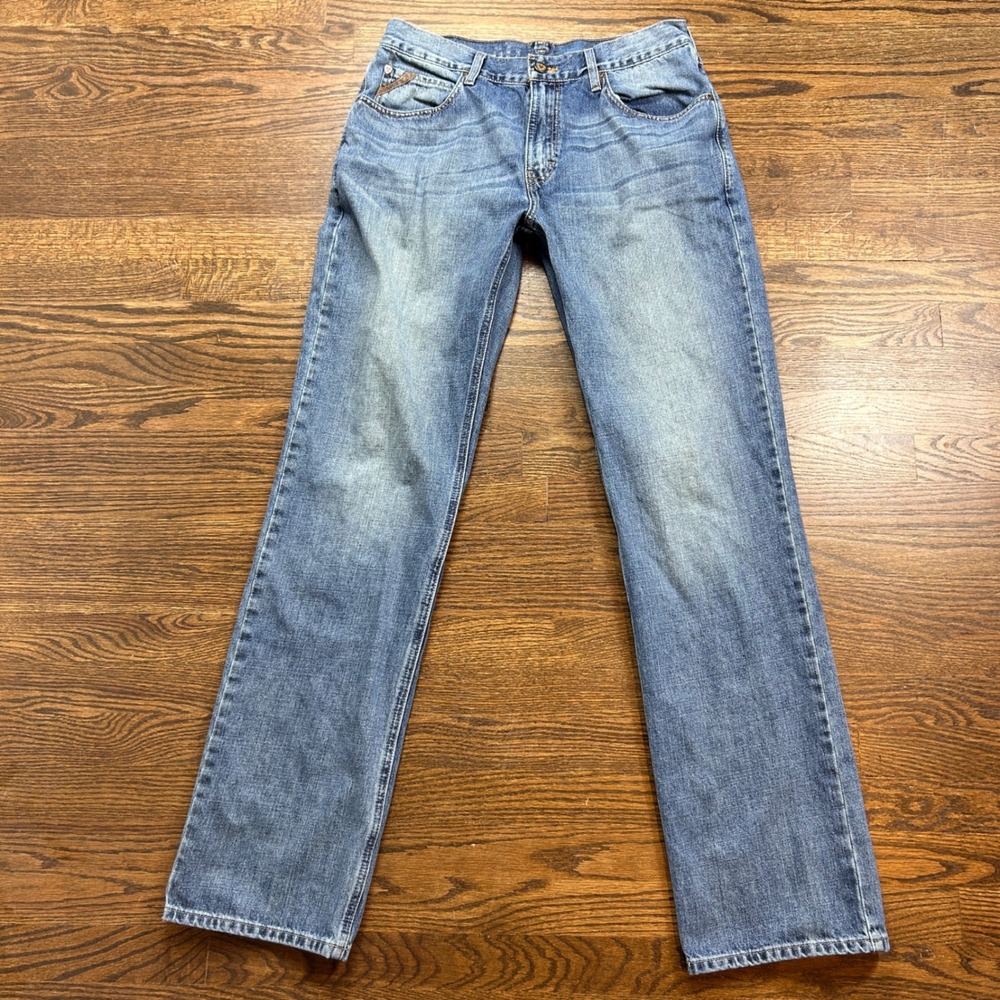 Ariat M2 Relaxed Legacy Boot Cut Jeans Mens 32x36 Blue Medium Wash Western Rodeo
